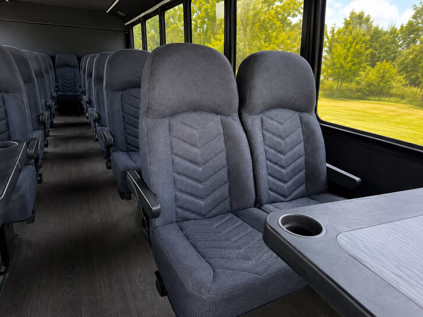minibuses for trips to the natural history museum of utah and red butte garden