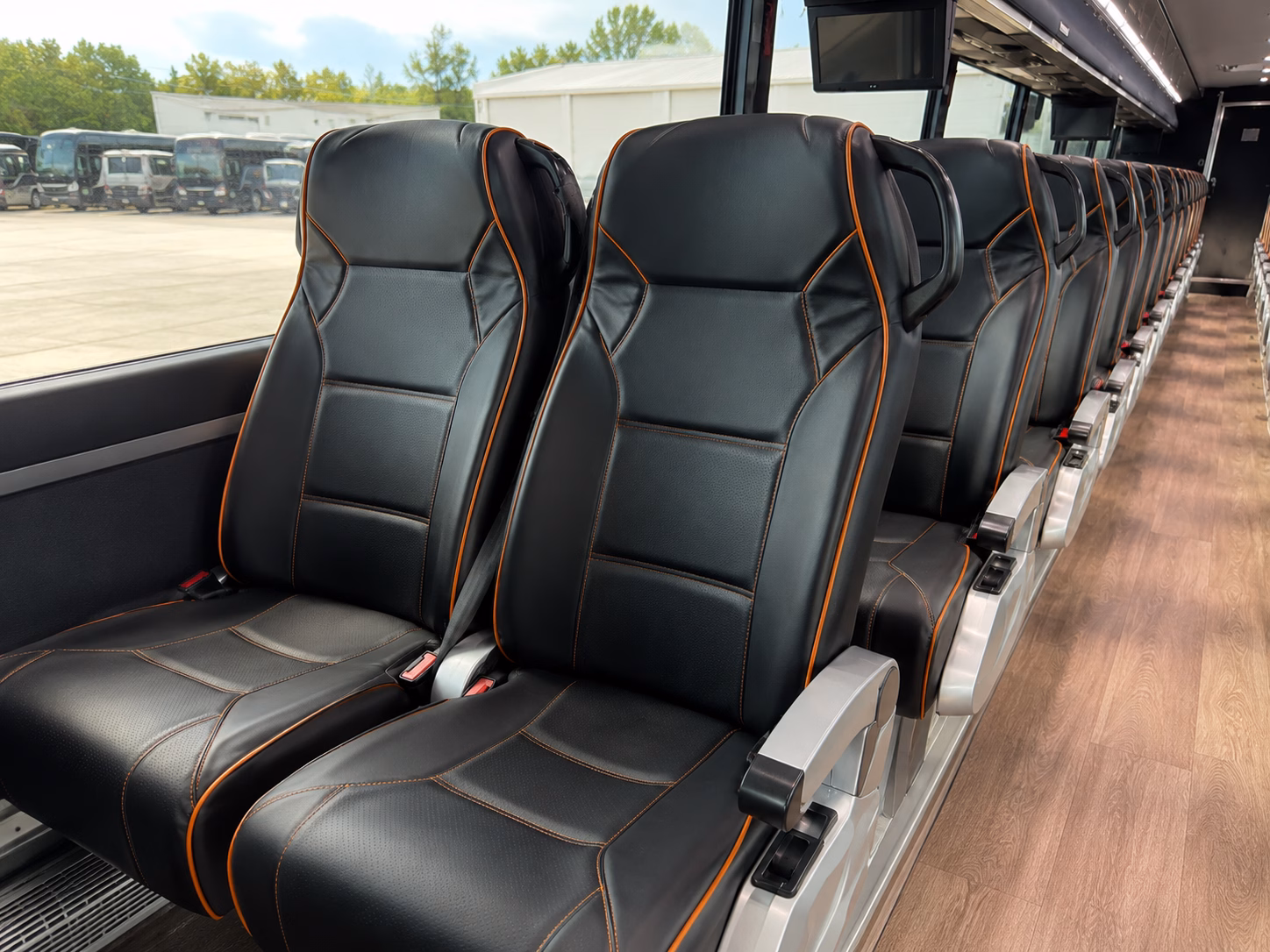 taylorsville charter bus rental interior