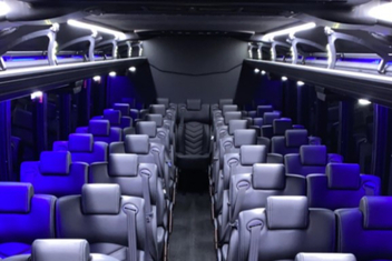 Taylorsville Charter Bus Interior